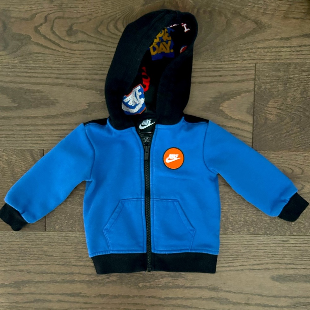 Nike Baby Boy's Size 12 month Full Zip Hoodie